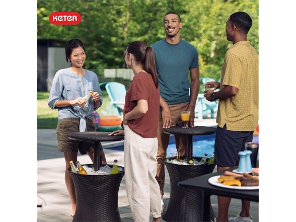 Keter Keter Pacific Cool Bar Outdoor Patio