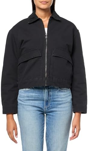 Timberland Women's Quilted Washed Canvas, Black