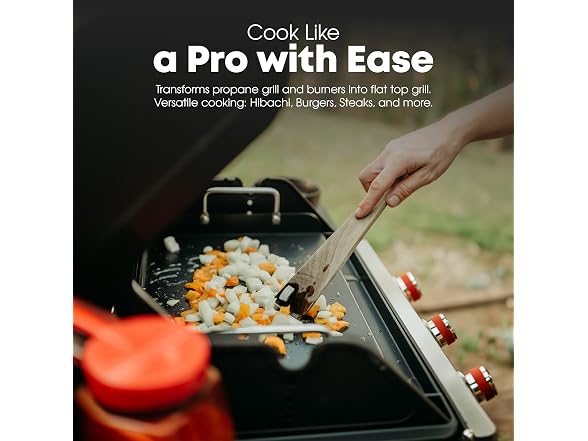 GasOne 17" Pre-Seasoned Non Stick Griddle