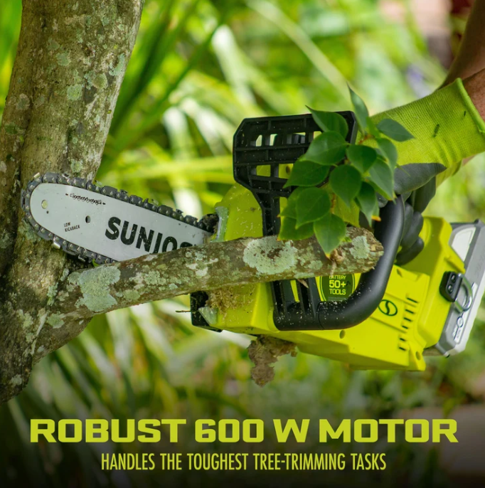 Sun Joe 10-Inch Cordless Chain Saw - Gallery 6