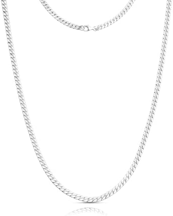 LUCKY2+7 BC627525040070 Silver Chain for Men