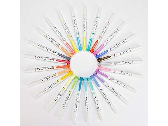 Zebra Mildliner Pastel Highlighter