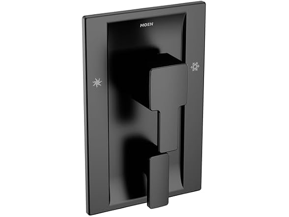 Moen 90 Degree Matte Black Posi-Temp