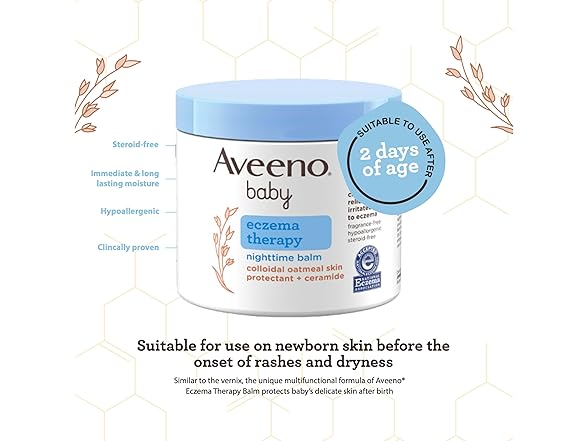 Aveeno Baby Eczema Therapy Nighttime Body Balm