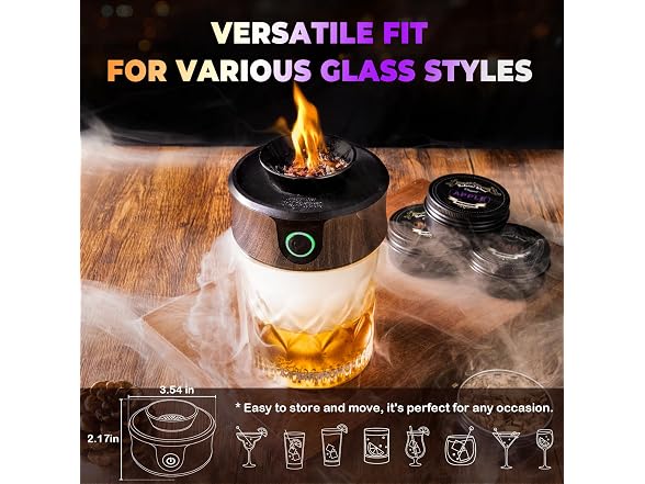 Electric Whiskey Smoker Kit