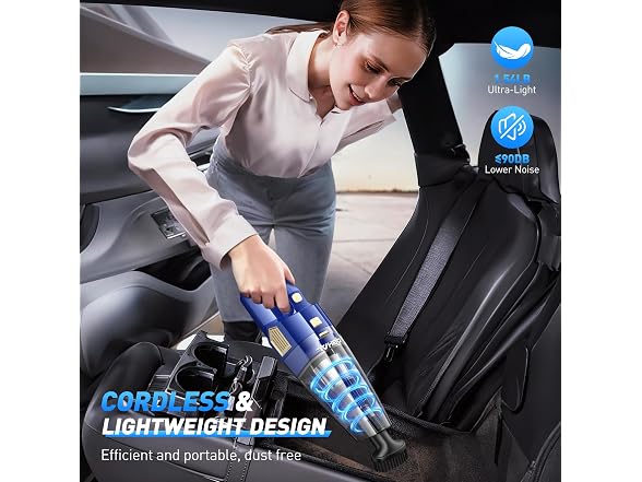 DBHAL Cordless Handheld Vacuum 15000PA