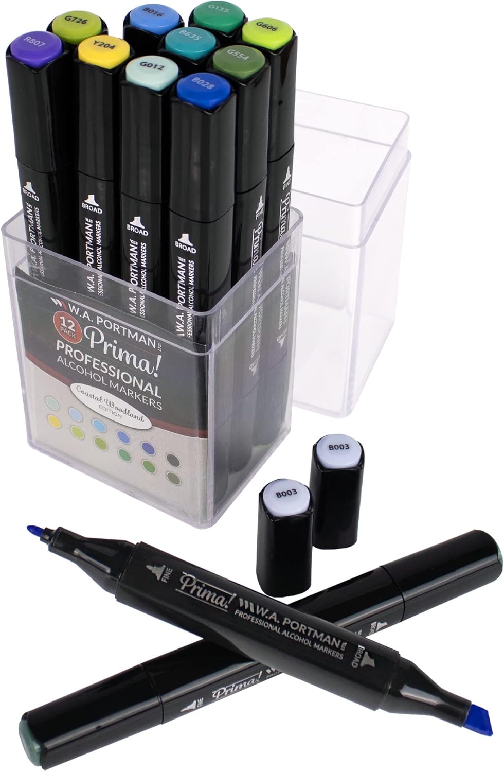 W.A. Portman Alcohol Marker Set 12pc - Gallery 15