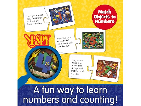 I Spy - Match It! Tin - Numbers (NEW)