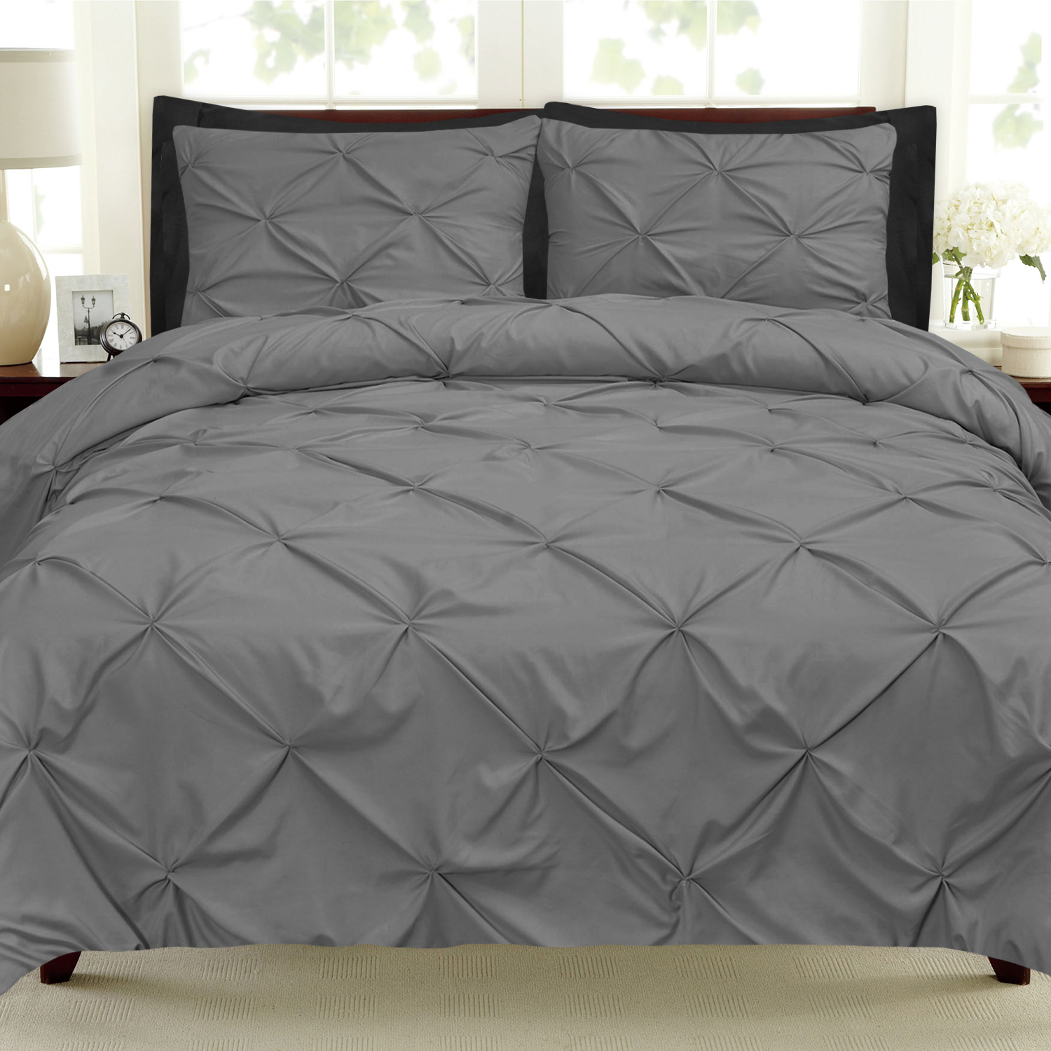 9-Piece Pinch Pleated Down Bedding Set - Gallery 5