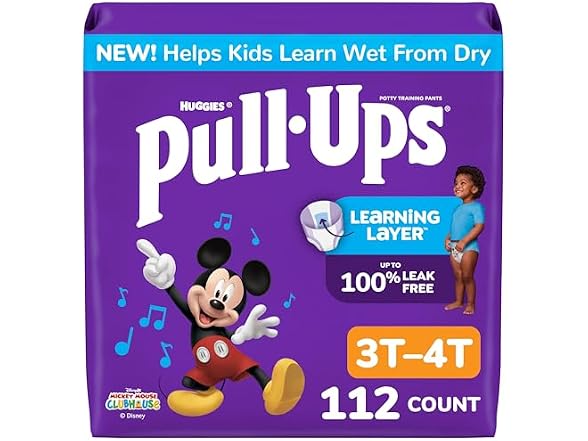 Pull-Ups | Boys' Potty 112 Count