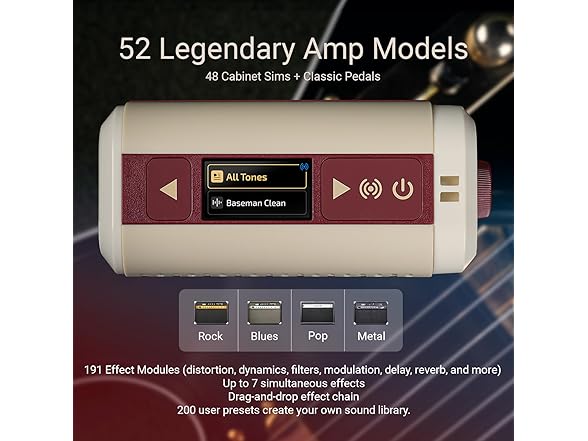 Hotone Pulze Mini Portable Guitar Amp