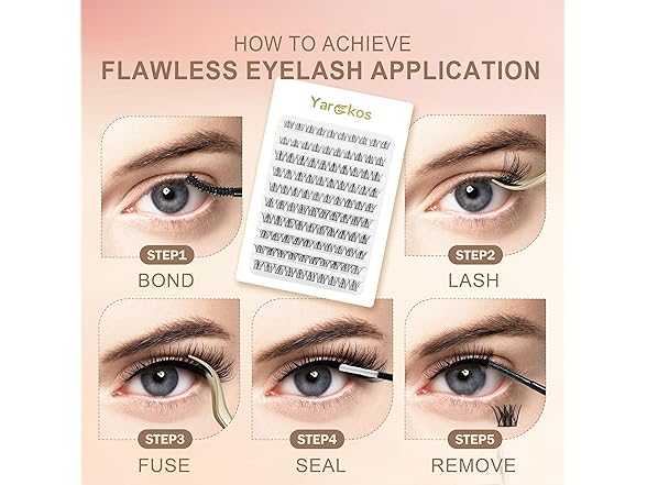 Yargkos Eyelash Extension Kit
