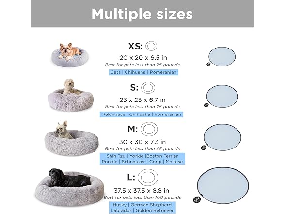 PEPPY BUDDIES  Donut Bed