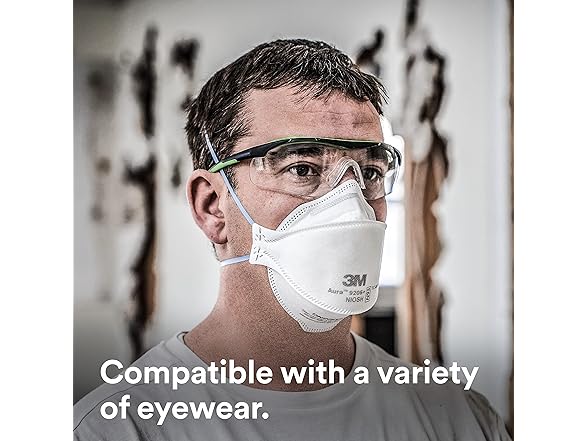 3M Aura Particulate Respirator 9205+, N95 (Pack of 20)