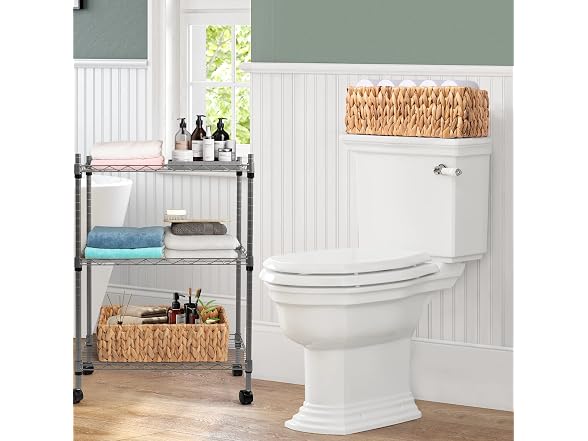 Sukkiri Homu Toilet Tank Basket, Narrow