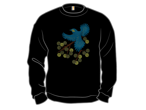 Bird perched on the branch