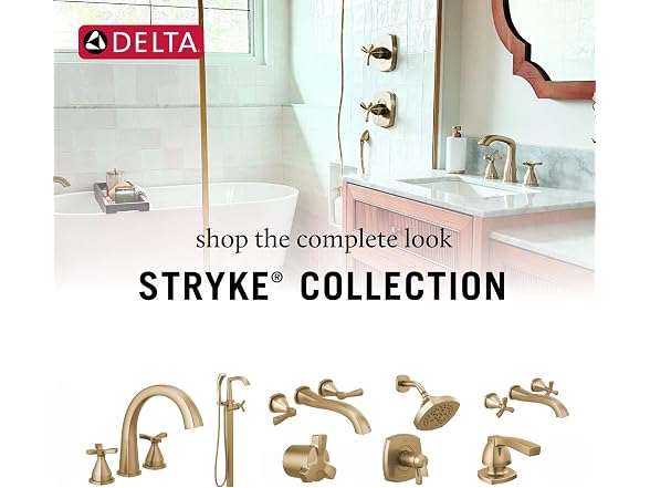 Delta Stryke Roman Tub Faucet, Oil Rubbed Bronze