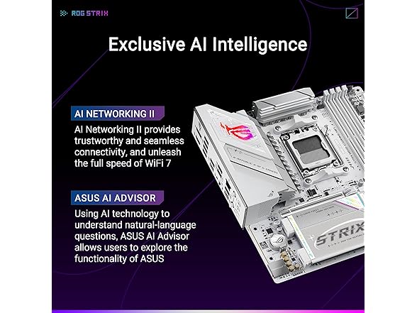 ASUS ROG Strix B850-G Gaming WiFi AMD AM5 B850 mATX