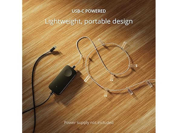 Twinkly Strings USB-C Candle 100 LED Lights