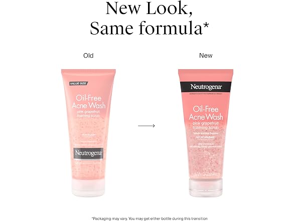Neutrogena Pink Grapefruit Face Scrub 6.7 oz