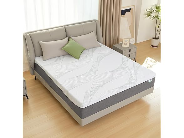 Novilla King Size 12" Gel Memory Foam Mattress