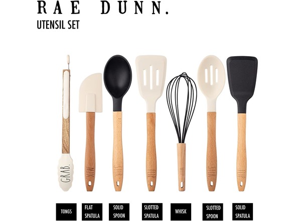 RaeDunn Kitchen Utensil Set - 7pc
