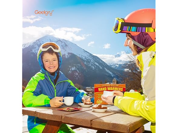 GEELGRY Hand Warmers Disposable 125Pcs