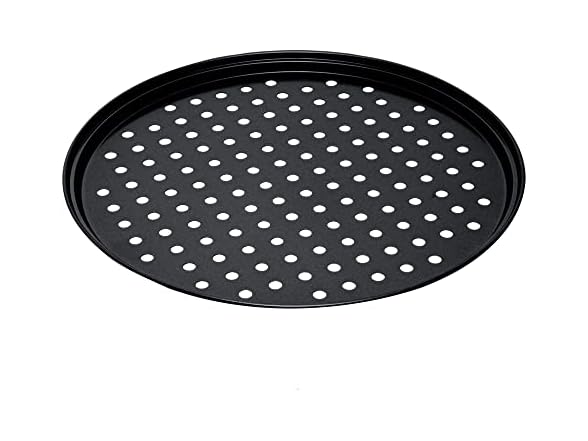Restaurantware Met Lux 13" Pizza Pan with Pizza Cutter Bundle