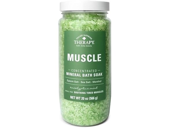 Village Naturals Mineral Bath Soak 20oz