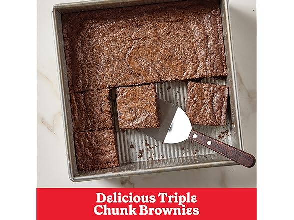 Betty Crocker Delights Triple Chunk Brownie, 17.8 oz.