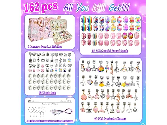 Charm Bracelet Making Kit