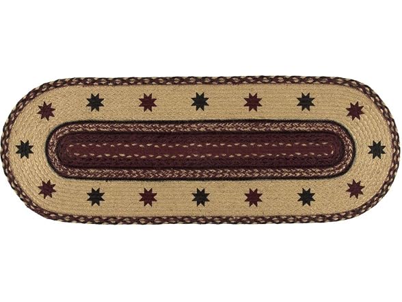 VHC Brands Carson Star 36" Jute Braided