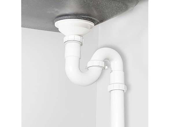 PlumbCraft 1.5-in. OD White Garbage Disposal Kit