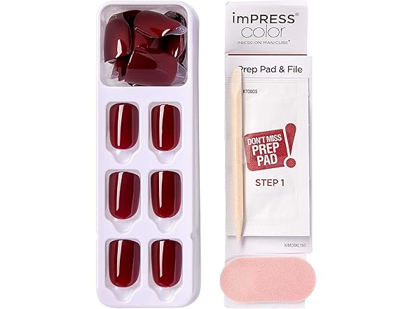 KISS imPRESS No Glue Mani Press On Nails