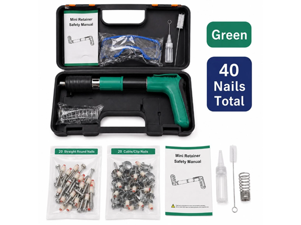 Green- 40 Nails