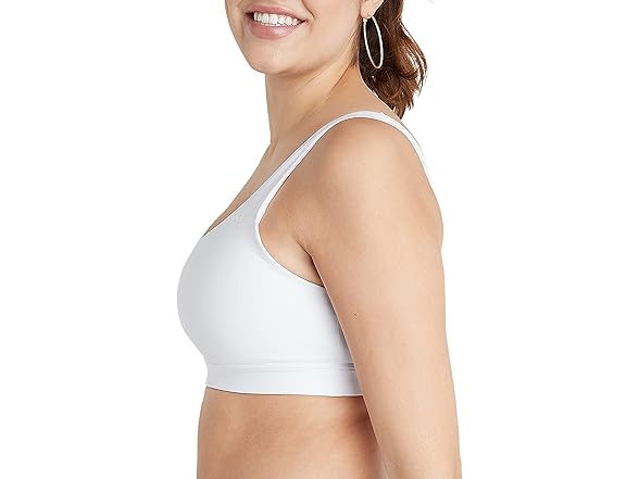 Champion White Moderate Support Bra (S)