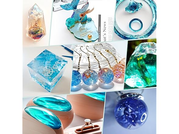 KHKD RESIN Crystal Clear Epoxy Resin Kit