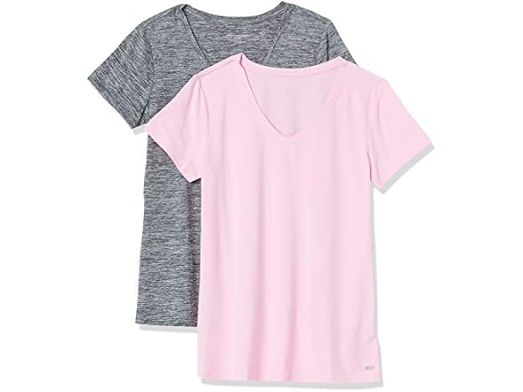 Grey Space Dye/Light Pink