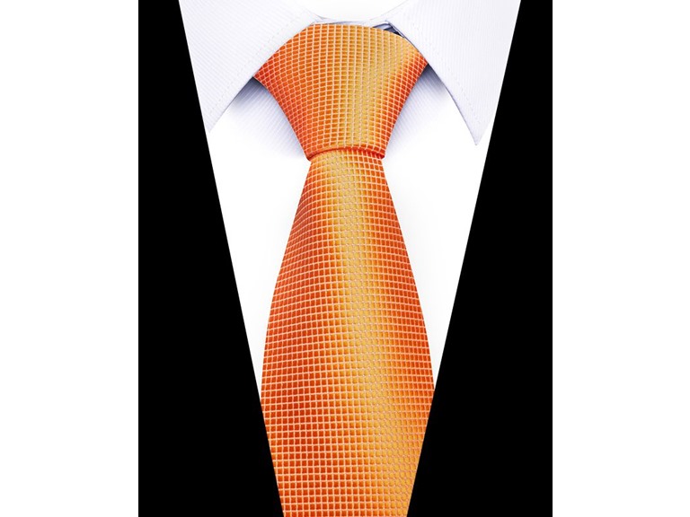Infinite Basics Formal Men’s Necktie - Sunset Pixel Pattern