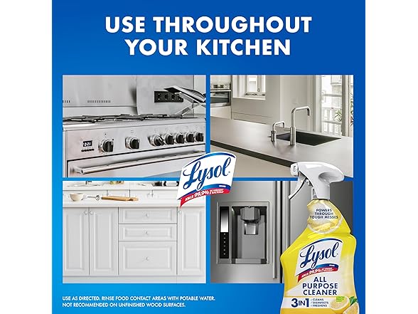 Lysol All Purpose Spray Lemon Breeze 32oz