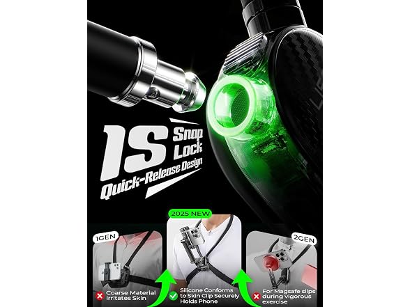 Neck Phone Holder for Video Recording