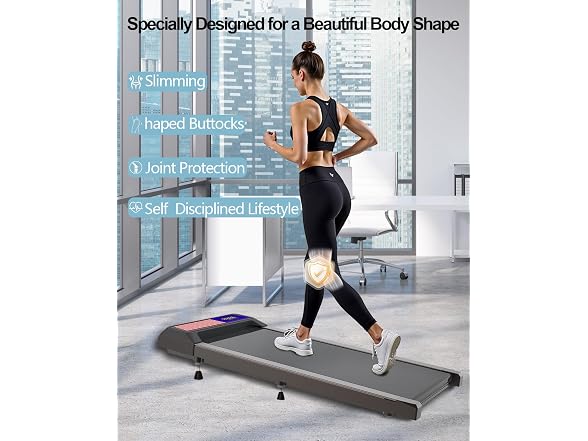 CYCLERADE Walking Pad Treadmill (Blue)