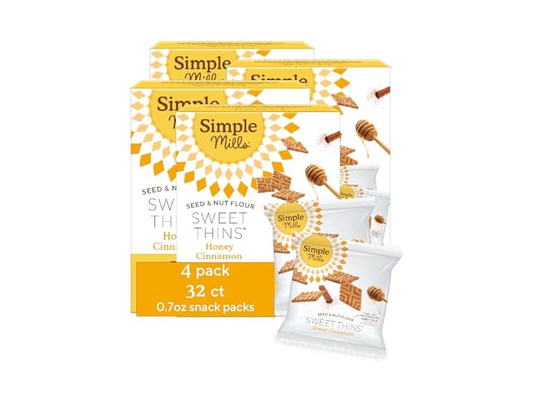 Simple Mills Sweet Thins Honey Cinnamon 32ct