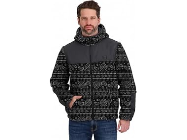$18.99, Was $109.95, 82% Off! Billabong Men Full Zip Sherpa Hoodie Jacket dealfomo