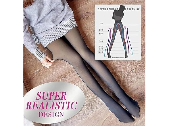 SHINsuke Women Winter Warm See Through 