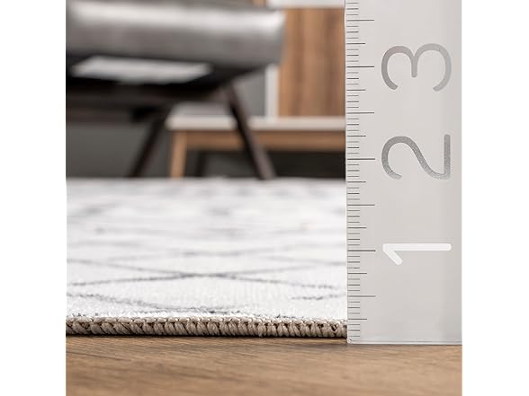 nuLOOM 5' x 8' SpinClean Machine Washable Rug