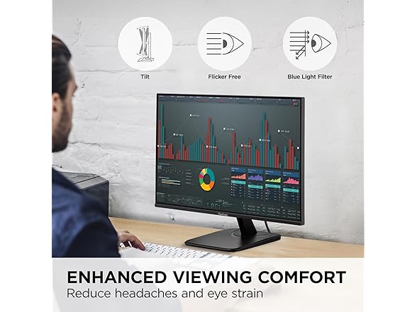 ViewSonic VX2467-MHD-1T-S 24" 1080p Monitor