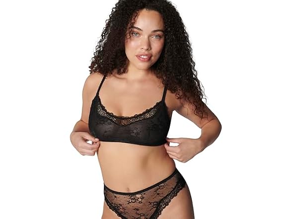 Florence By Mills Women (XS) Lace Crush Bralette