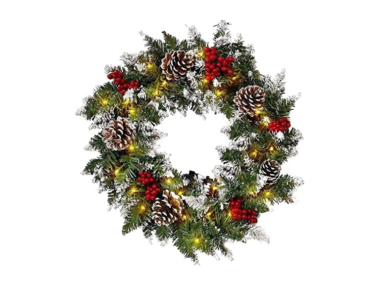 Christmas Wreath,20Inch Front Door Decor