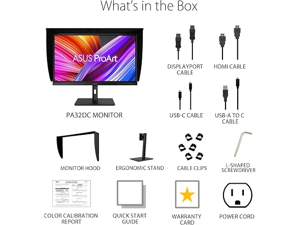 ASUS ProArt Display 31.5” 4K OLED Professional Monitor